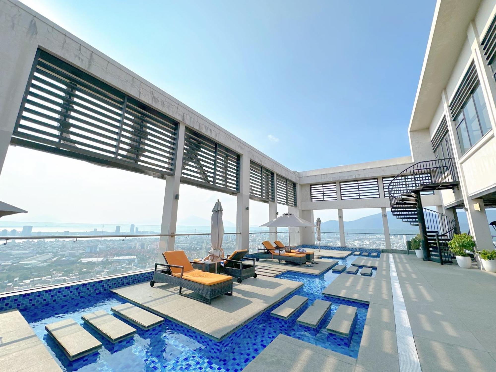 Luxury Apt Opposite Mykhe Beach Da Nang Eksteriør bilde