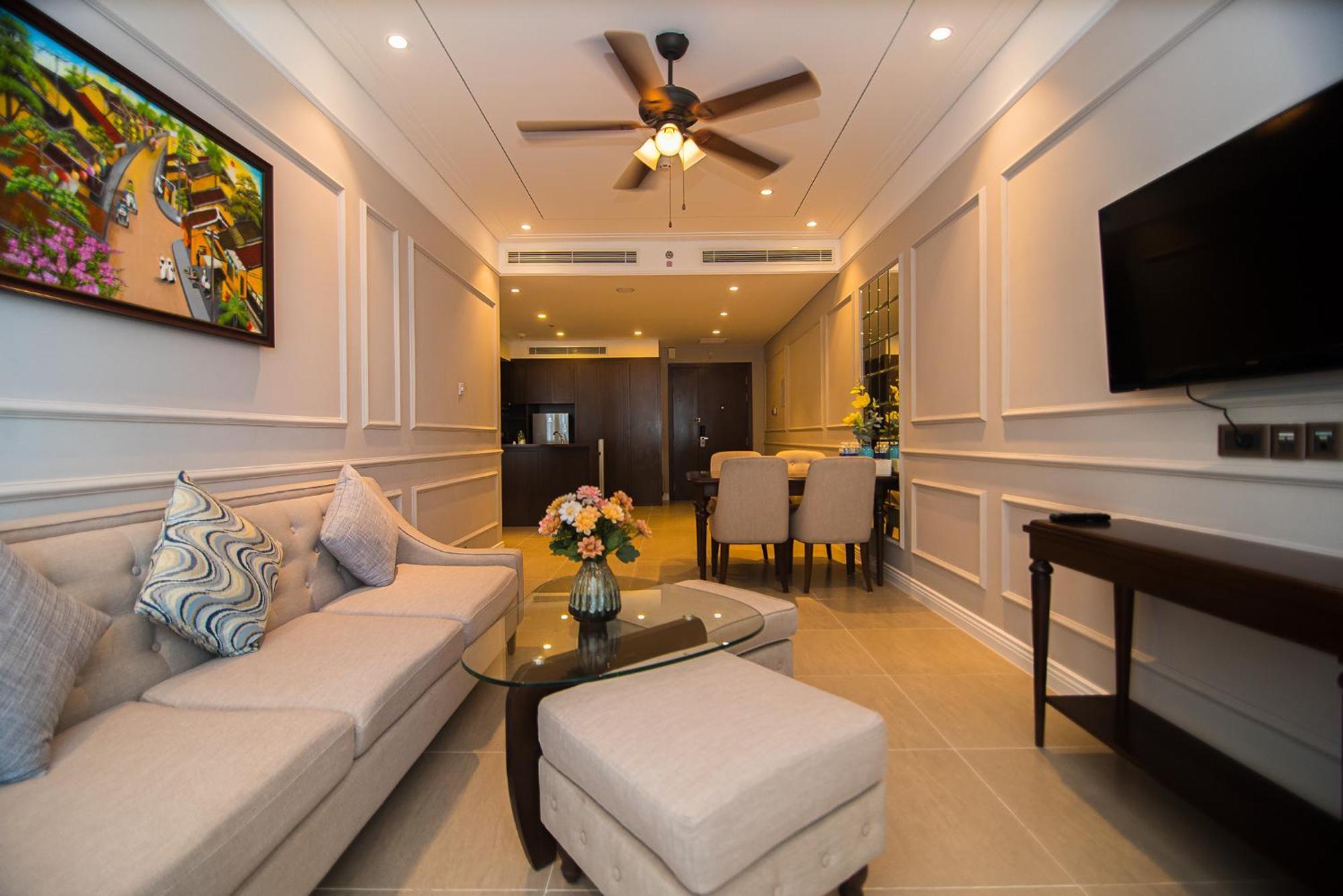 Luxury Apt Opposite Mykhe Beach Da Nang Eksteriør bilde
